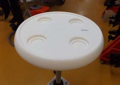 one white stool